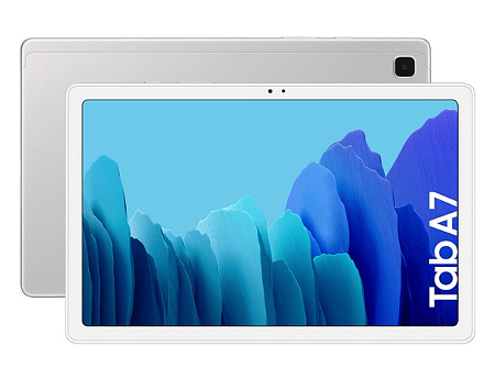 Планшет Samsung Galaxy Tab A7, Wi-Fi, 3Гб/32Гб, Серебристый