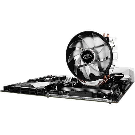 AC Deepcool "GAMMAXX 300R" (17.8-21dBA, 55.50CFM,120mm, Red LED, PWM, 130W, 429g.) AC Deepcool "GAMMAXX 300R" (17.8-21dBA, 55.50CFM,120mm, Red LED, PWM, 130W, 429g.)