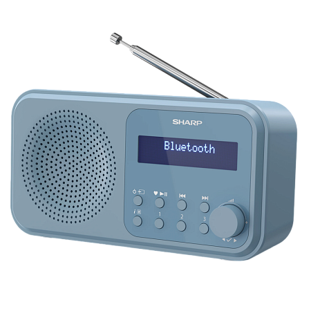 Портативное радио Sharp DR-P420BLV01, Синий