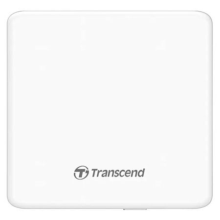 External Portable Slim 8x DVD-RW Drive  Transcend "TS8XDVDS", White, (USB2.0), Retail