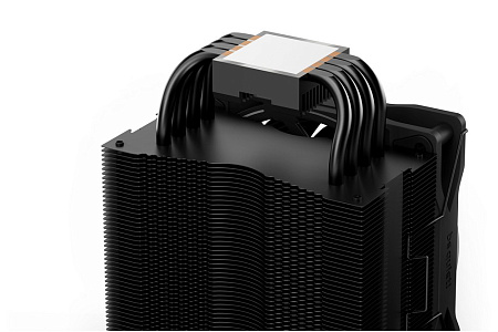 AC be quiet! "Pure Rock 2 FX" (19.1-26,8dBA, 1500RPM, 42.60 CFM, 120mm, ARGB, PWM, 150W, 4x6mm, 685g