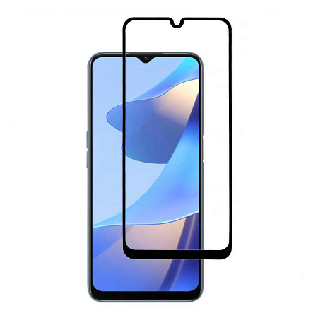 Helmet Diamond Glass 4D OPPO A54S, Black