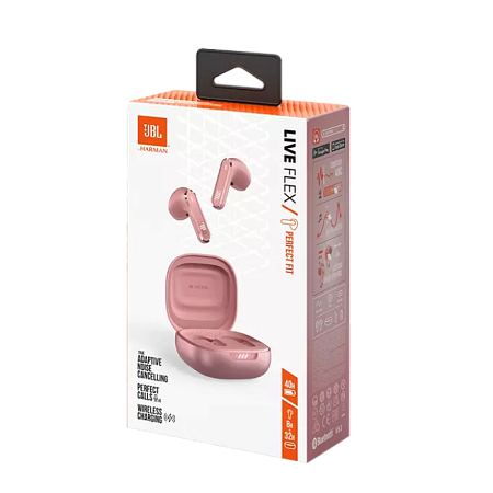  True Wireless JBL  LIVE Flex  Pink TWS True Adaptive Noise Cancelling