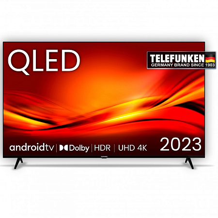 Telefunken 65QUA9360 UHD-QLED DVB-T/T2/C/S2/CI+ AndroidTV 11, samsun ,vesta ,hisense,lg,voltus,крепление для телевизора