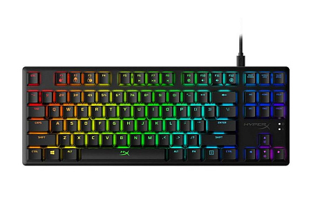 Клавиатура HyperX Alloy Origins Core, Проводное, Чёрный