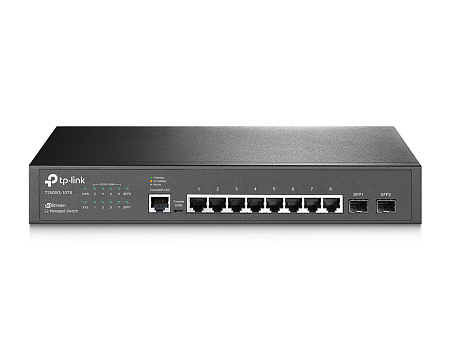 .8-port Gigabit L2 Managed Switch TP-LINK "T2500G-10TS", 2xSFP expansion slot .8-port Gigabit L2 Managed Switch TP-LINK "T2500G-10TS", 2xSFP expansion slot