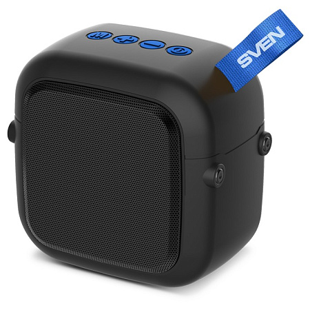 Speakers SVEN "PS- 48" Black, Bluetooth, 5W, TWS, Bluetooth, FM, USB, microSD, 500mA*h Speakers SVEN "PS- 48" Black, Bluetooth, 5W, TWS, Bluetooth, FM, USB, microSD, 500mA*h