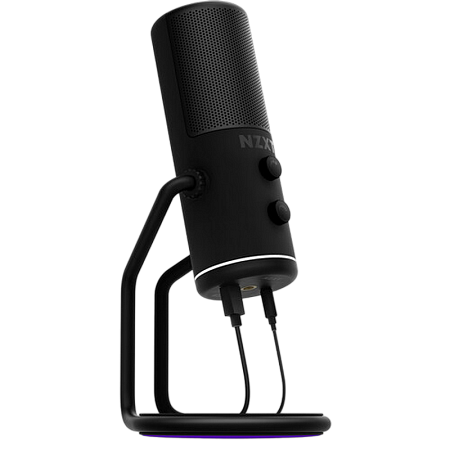 Microphones NZXT Capsule Mini, Cardioid, 24-bit/48kHz, 100Hz-10kHz, 110dB, USB-C, Black