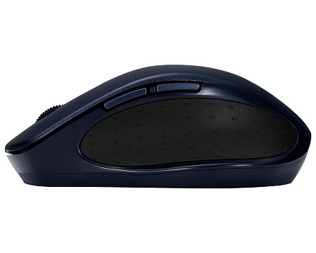 Wireless Mouse Asus MW203, 1000-2400 dpi, 6 buttons, Ergonomic, 96g, Silent, 1xAA, 2.4Ghz+BT, Blue