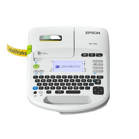 Ленточный принтер для маркировки Epson LW700, Белый