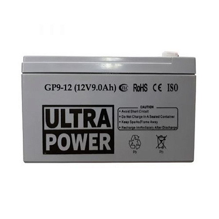 Аккумулятор для резервного питания Ultra Power GP9-12, 12В, 9А*ч