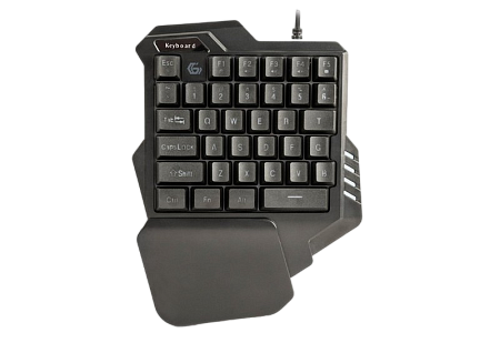 Gaming Kit IVAR TWIN, 35-key keyboard & mouse, 1000-3200 dpi, 7 buttons, Rainbow LED, USB