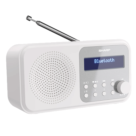 Портативное радио Sharp DR-P420WHV01, Белый