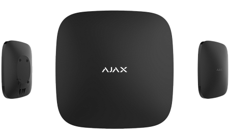 Ajax Wireless Security Hub, Black, 2G, Ethernet, Video streaming