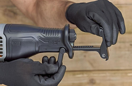 Reciprocating Saw Black+Decker (BES301-QS) 750W, 0-2.800 strokers/min