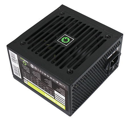 Power Supply ATX 500W GAMEMAX GE-500, 80+, 120mm, Active PFC, Temperature control fan, Black