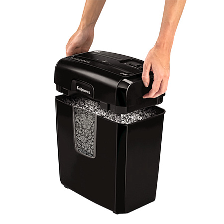 Fellowes PowerShred® 8Mc, DIN Level P-4, Micro Cross Cut 3х10mm, Capacity 8sheets, Vol. 14 litr. Fellowes PowerShred® 8Mc, DIN Level P-4, Micro Cross Cut 3х10mm, Capacity 8sheets, Vol. 14 litr.