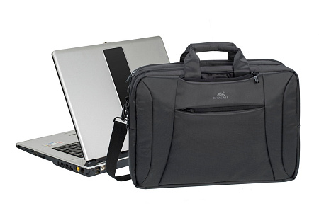 16"/15" NB  bag/Backpack - RivaCase 8290 Black Laptop Convertible