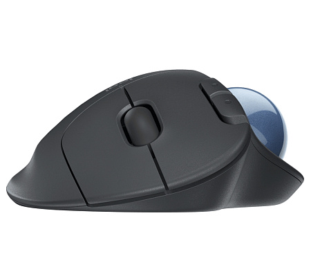 Wireless Trackball Mouse Logitech M575, 400-2000 dpi, 5 buttons, Ergonomic, 1xAA, Unifying, 2.4Ghz+B