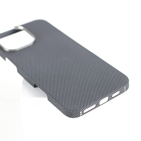 VANTA Case Carbon Ring Plain 600D Magsafe for iPhone 16, Plain White VANTA Case Carbon Ring Plain 600D Magsafe for iPhone 16, Plain White
