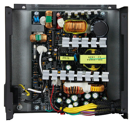 Power Supply ATX 500W GAMEMAX GP-500, 80+ Bronze, 140mm, Active PFC, DC/DC, Flat cable design, Black