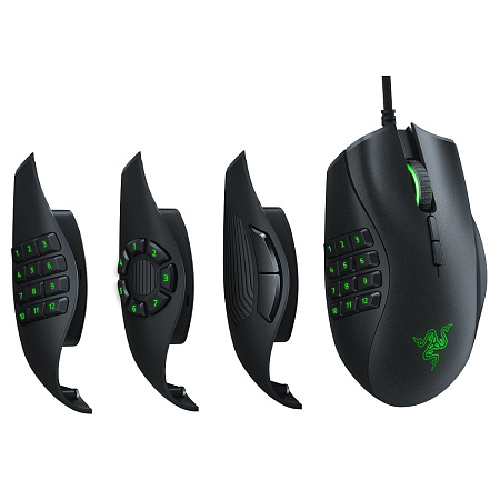 Gaming Mouse Razer Naga Trinity, 16k dpi, 19 buttons, 50G, 450IPS, 120g, Mech.SW, On-Board Memory, R