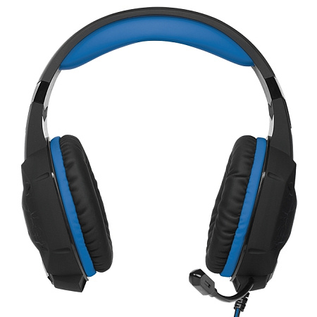 Gaming Headset SVEN AP-U980MV, 50mm drivers, 20-20000Hz, 32 Ohm, 108dB, 365g., USB, Black/Blue 