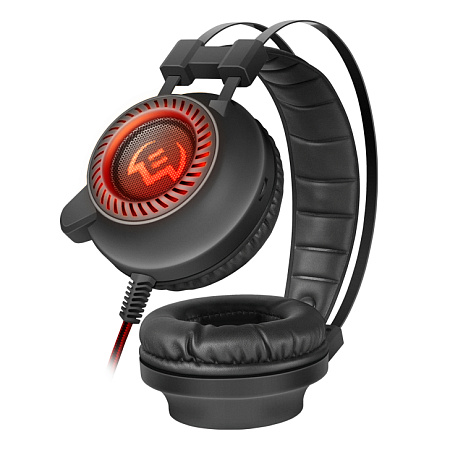 Gaming Headset SVEN AP-U840MV, 50mm drivers, 20-20000Hz, 32 Ohm, 115dB, 307g., 3.5mm, Black/Red Gaming Headset SVEN AP-U840MV, 50mm drivers, 20-20000Hz, 32 Ohm, 115dB, 307g., 3.5mm, Black/Red