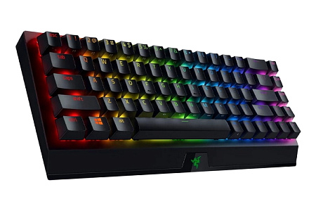 Gaming Wireless Keyboard Razer BlackWidow V3 Mini, Mechanical, 65% Form Factor, Tactile SW, Black Ke