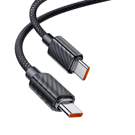 Mcdodo Cable Dichromatic Series Type-C to Type-C 5A 100W 1.2m, Black