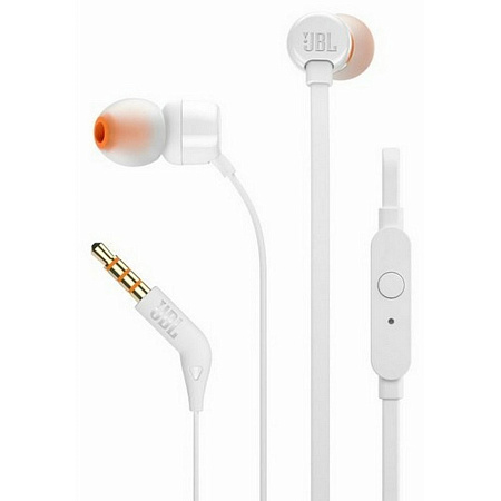 Earphones  JBL T110 White