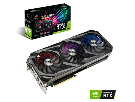 VGA ASUS RTX3070 8GB GDDR6 ROG Strix Gaming OC V2  (ROG-STRIX-RTX3070-O8G-V2-GAMING)