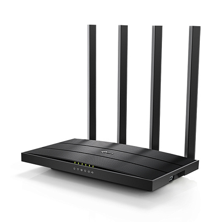 Wi-Fi AC Dual Band TP-LINK Router, "Archer C6U", 1200Mbps, Gbit Ports, MU-MIMO, USB2.0 Wi-Fi AC Dual Band TP-LINK Router, "Archer C6U", 1200Mbps, Gbit Ports, MU-MIMO, USB2.0