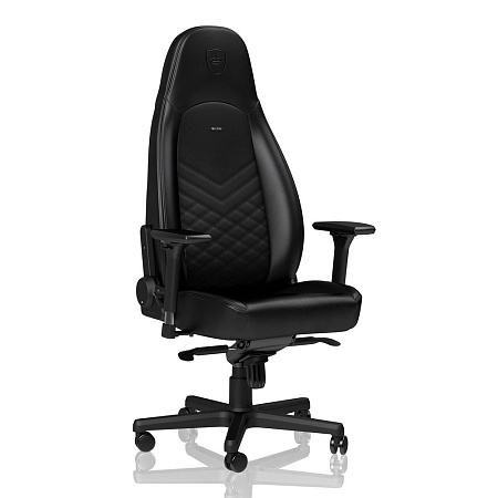 Gaming Chair Noble Icon NBL-ICN-PU-BLA Black/Black, User max load up to 150kg / height 165-190cm