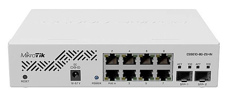 Mikrotik Cloud Smart Switch CSS610-8G-2S+IN