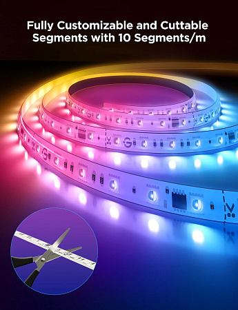 Световая полоса GOVEE RGBICWW LED Strip Light 2 Pro 5m