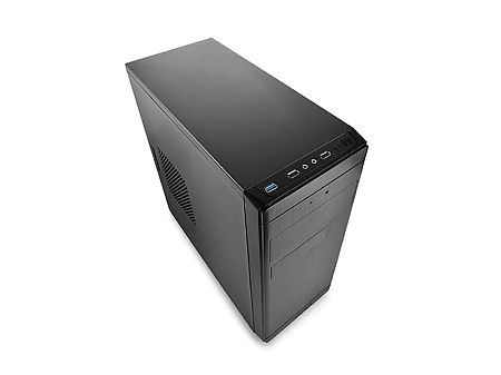 Case mATX Deepcool WAVE V2, w/o PSU, 0.5mm, USB3.0, USB2.0, 2x3.5", Black
