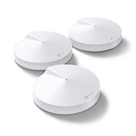Whole-Home Mesh Dual Band Wi-Fi AC System TP-LINK, "Deco M5(3-pack)", 1300Mbps, MU-MIMO, Gbit, BT Whole-Home Mesh Dual Band Wi-Fi AC System TP-LINK, "Deco M5(3-pack)", 1300Mbps, MU-MIMO, Gbit, BT