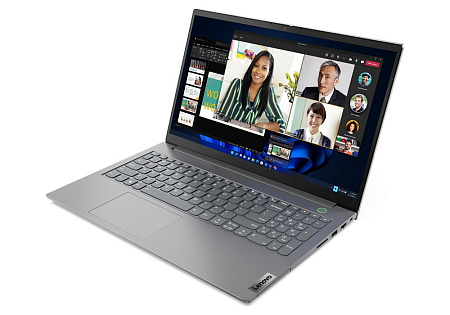 Ноутбук для бизнеса 15,6" Lenovo ThinkBook 15 G4 IAP, Mineral Grey, Intel Core i7-1255U, 16Гб/512Гб, Без ОС
