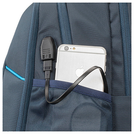 Backpack Rivacase 7861, for Laptop 17,3'' & City Bags, Dark Blue