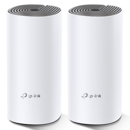 Домашняя Mesh Wi-Fi система TP-LINK Deco E4 (2-pack), Белый