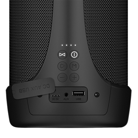 Speakers SVEN "PS-370" 40W, Waterproof (IPx5), TWS, Bluetooth, FM, USB, microSD, 2x3600mA*h