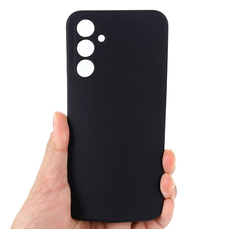 Helmet Case Liquid Silicone Samsung A34, Black