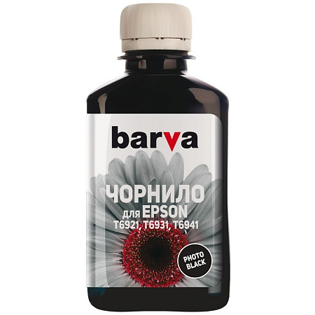 Ink Barva for Epson T6931 black 180gr compatible