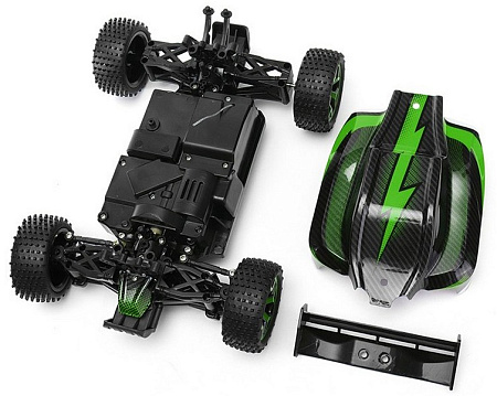 Радиоуправляемая игрушка Crazon High Speed Off-Road Car, 1:18, Зелёный (17GS06B)