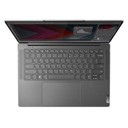 Ноутбук 14,5" Lenovo Yoga Pro 7 14ARP8, Storm Grey, AMD Ryzen 7 7735HS, 16Гб/1024Гб, Windows 11 Home