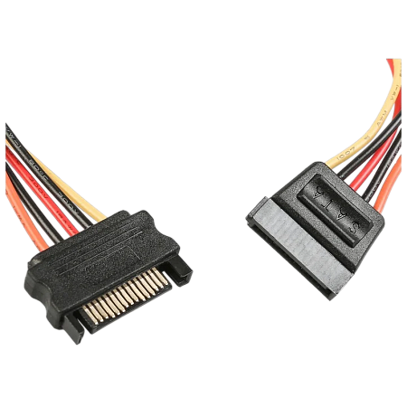 Cable SATA power extention cable, 0.3 m, Cablexpert CC-SATAMF-01