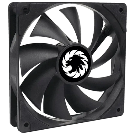 Вентилятор для ПК Gamemax GMX-WFBK BK, 120 мм,процессоры ,оперативная память, ssd, M2, hdd, кейсы