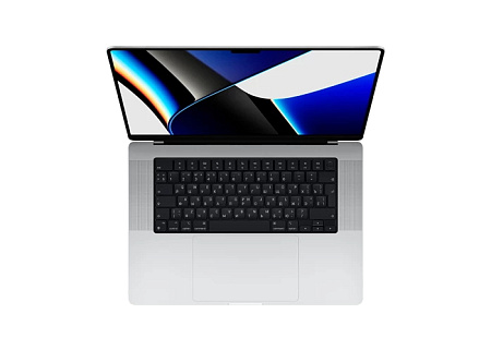 Ноутбук 16,2" Apple MacBook Pro 16 A2485, Серебристый, M1 Pro with 10-core CPU and 16-core GPU, 16ГБ/512Гб, macOS Monterey Ноутбук 16,2" Apple MacBook Pro 16 A2485, Серебристый, M1 Pro with 10-core CPU and 16-core GPU, 16ГБ/512Гб, macOS Monterey