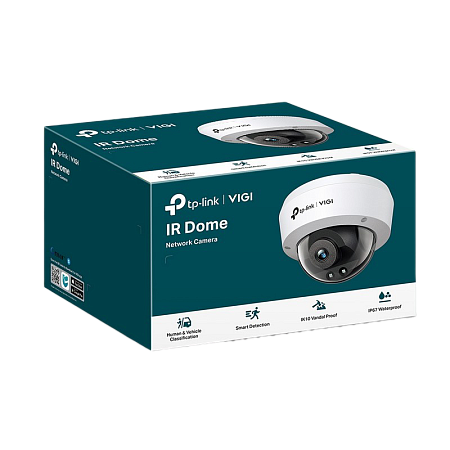 TP-Link Dome Outdoor Network Camera, "VIGI C230I", 4mm, 3MP, IK10, IP67, PoE